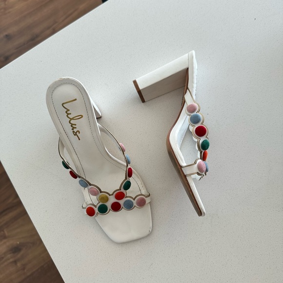 Lulu Open Toe Heels - Picture 4 of 5